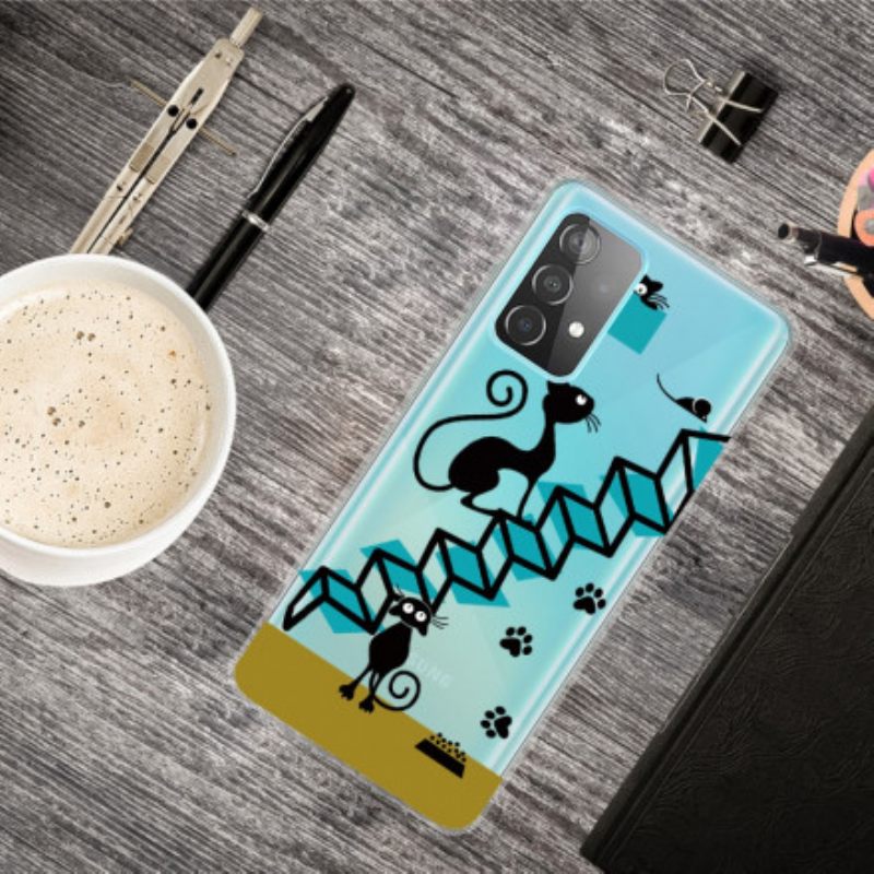 Kuori Samsung Galaxy A52 4G / A52 5G / A52s 5G Hauskat Kissat