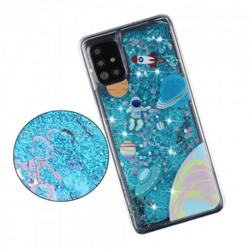 Kuori Samsung Galaxy A52 4G / A52 5G / A52s 5G Space Glitter