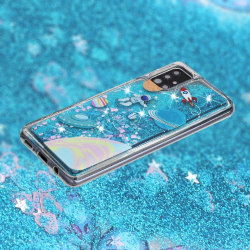 Kuori Samsung Galaxy A52 4G / A52 5G / A52s 5G Space Glitter