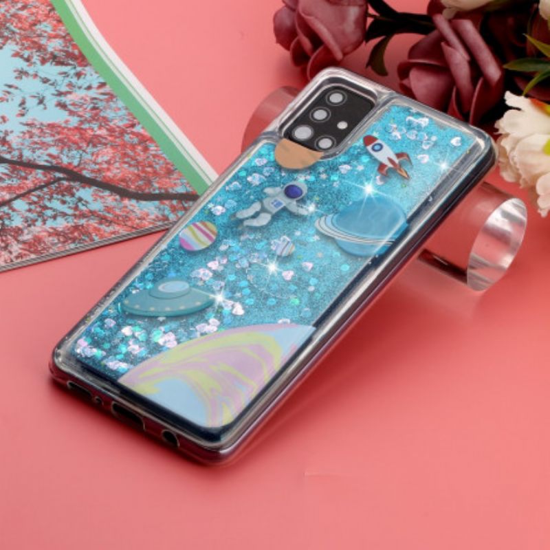 Kuori Samsung Galaxy A52 4G / A52 5G / A52s 5G Space Glitter