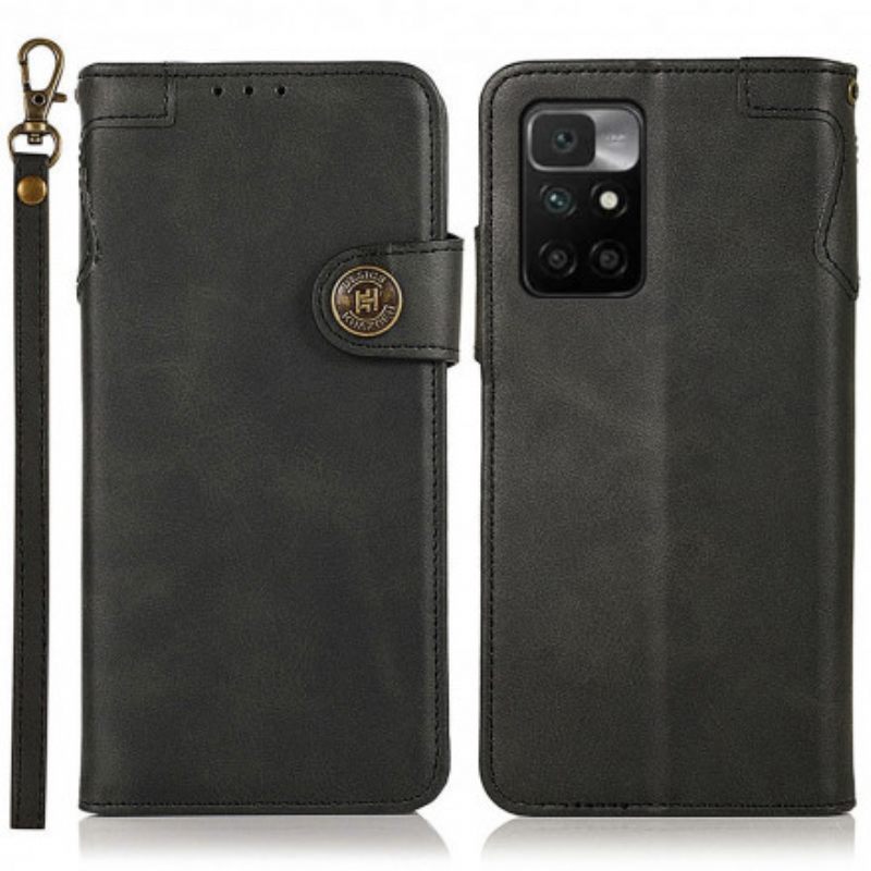 Flip Case Xiaomi Redmi 10 Khazneh Magneettipainike