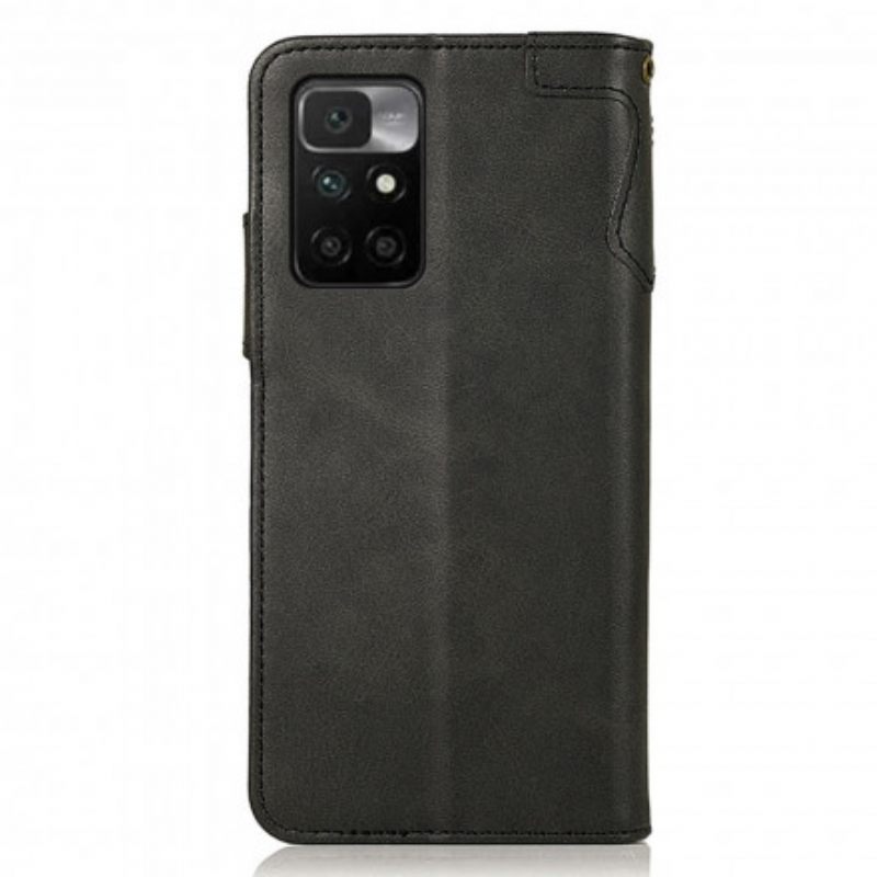 Flip Case Xiaomi Redmi 10 Khazneh Magneettipainike