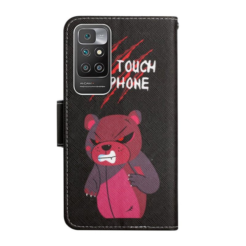 Kotelot Xiaomi Redmi 10 Bear Älä Koske Puhelimeeni