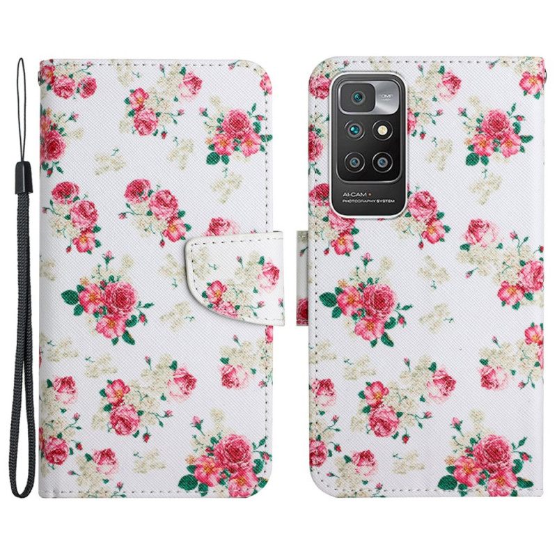 Kotelot Xiaomi Redmi 10 Liberty Royal Flowers