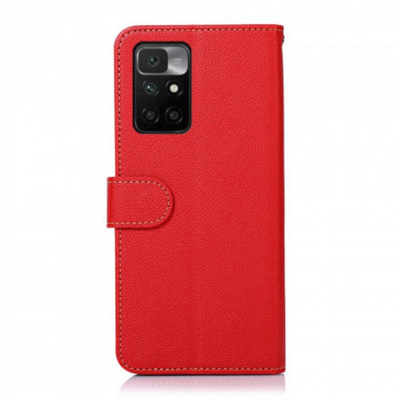 Kotelot Xiaomi Redmi 10 Lychee Style Rfid Khazneh