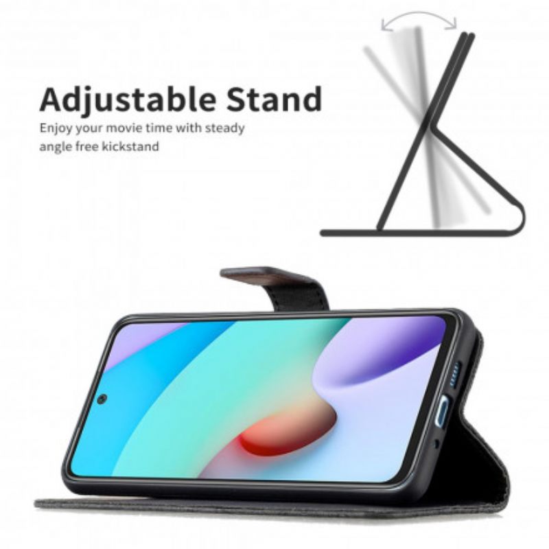 Kotelot Xiaomi Redmi 10 Suojaketju Kuori Baroque Strappy Butterfly