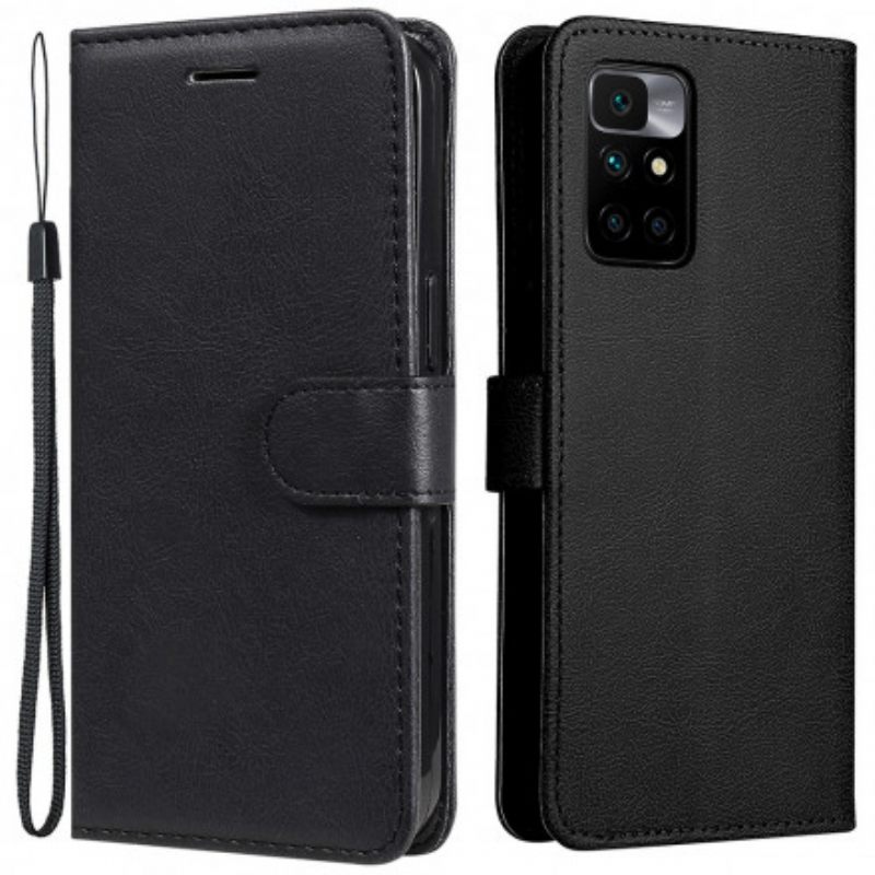 Kotelot Xiaomi Redmi 10 Suojaketju Kuori Solid Color Series Strappy