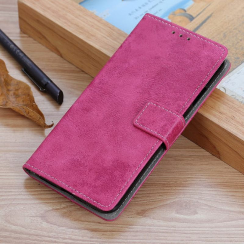 Kotelot Xiaomi Redmi 10 Vintage Leather Effect