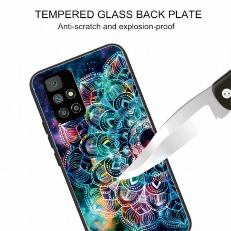 Kuori Xiaomi Redmi 10 Tempered Glass Mandala