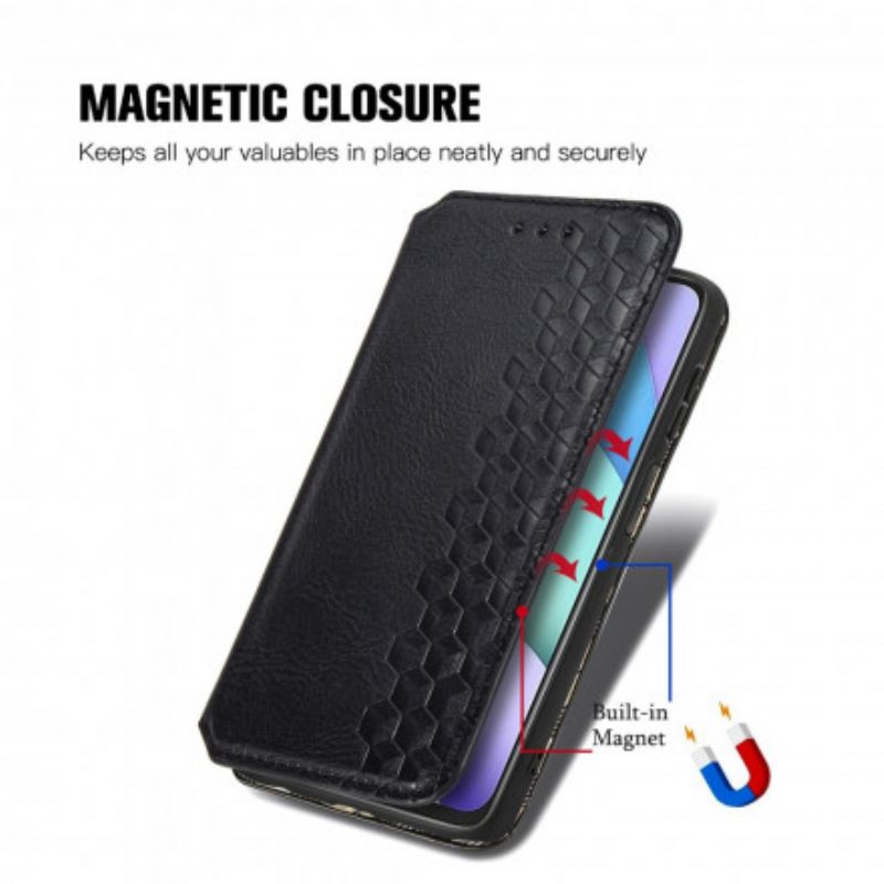 Puhelinkuoret Xiaomi Redmi 10 Kotelot Flip Diamond Texture Leather Effect