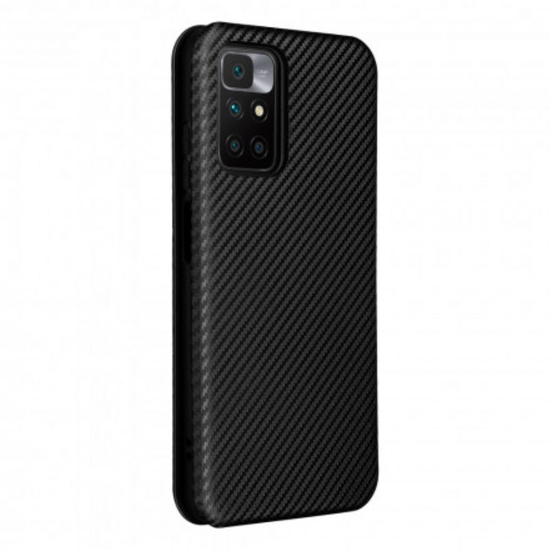 Puhelinkuoret Xiaomi Redmi 10 Kotelot Flip Värillinen Hiilisilikoni