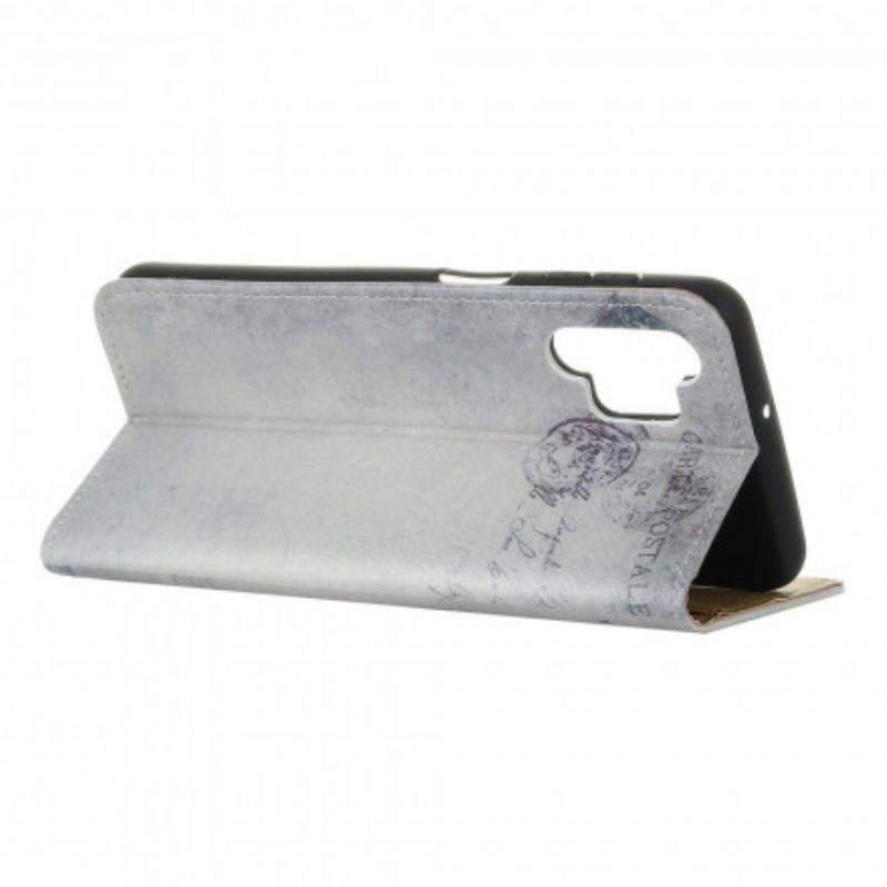 Flip Case Samsung Galaxy A32 4G Matkustava Kissa