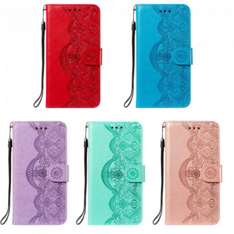 Flip Case Samsung Galaxy A32 4G Tulosta Kirjontakukat