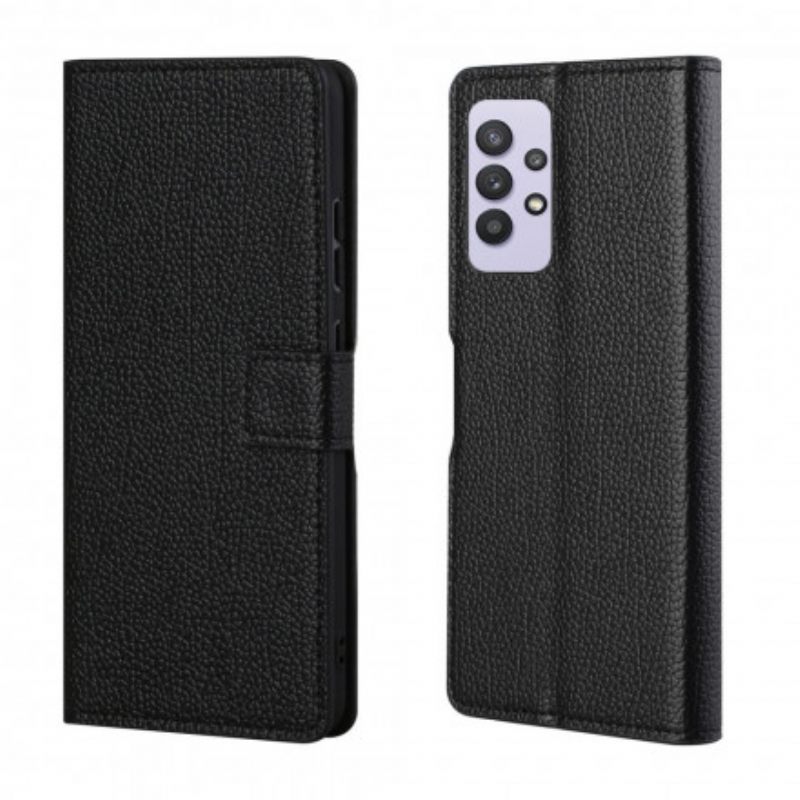 Kotelot Samsung Galaxy A32 4G Lychee Faux Leather