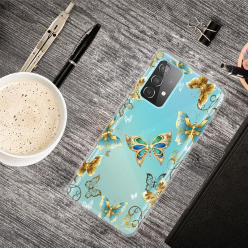 Kuori Samsung Galaxy A32 4G Butterflies Design