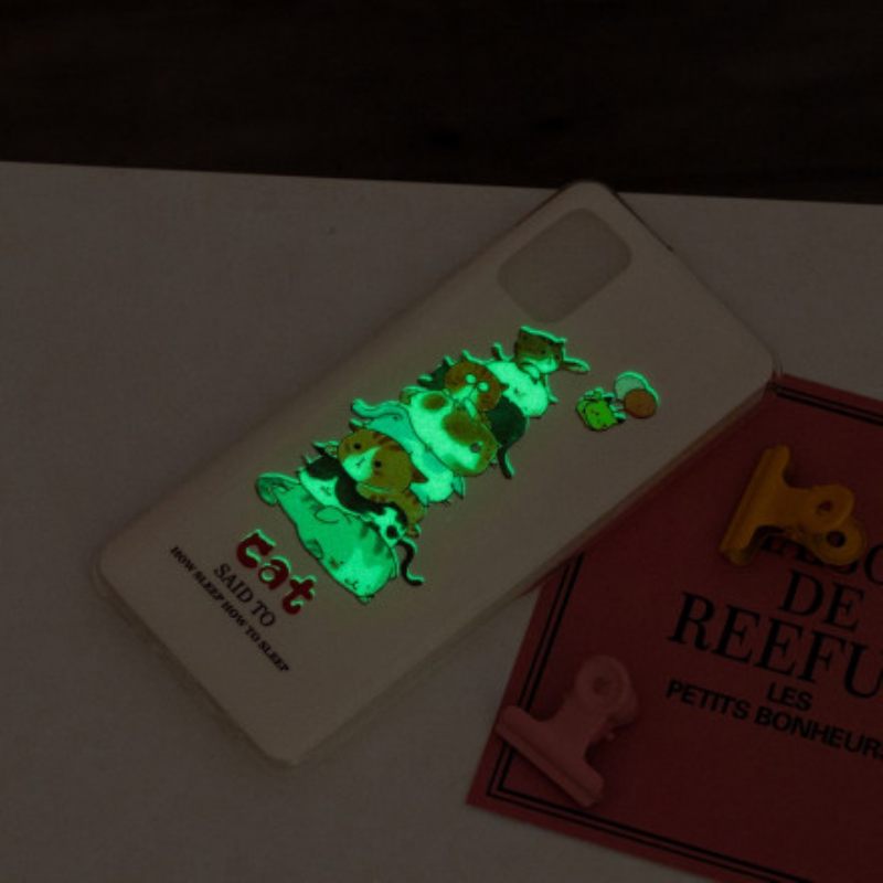 Kuori Samsung Galaxy A32 4G Cats Fluorescent