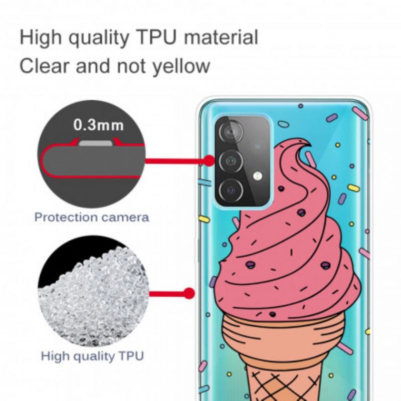 Kuori Samsung Galaxy A32 4G Jäätelö