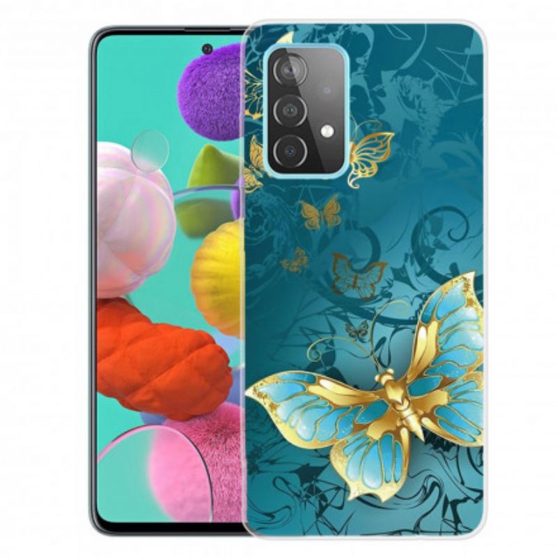 Kuori Samsung Galaxy A32 4G Joustavat Perhoset