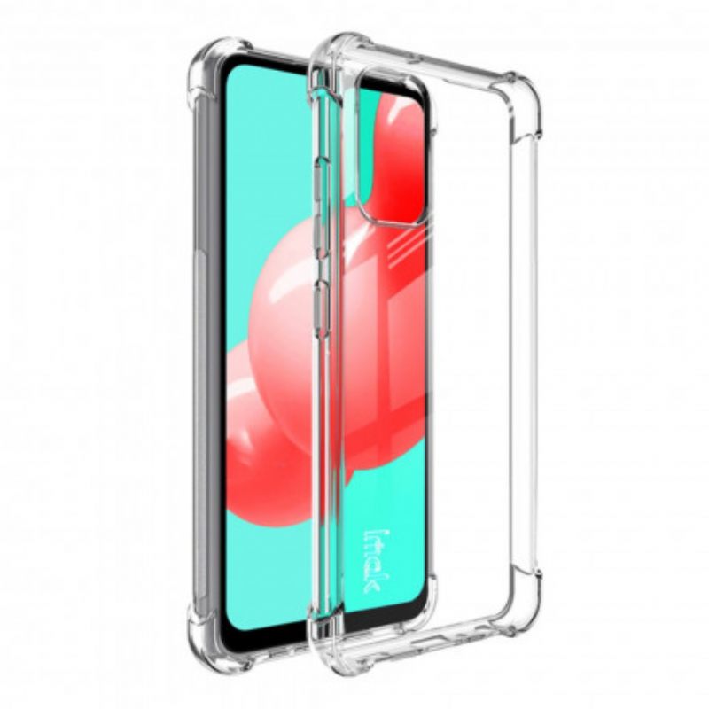 Kuori Samsung Galaxy A32 4G Läpinäkyvä Silkkinen Imak
