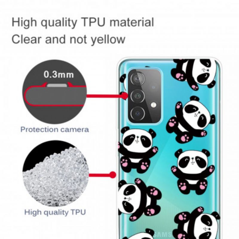 Kuori Samsung Galaxy A32 4G Top Panda Fun