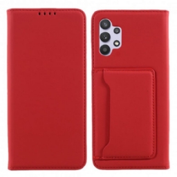 Puhelinkuoret Samsung Galaxy A32 4G Kotelot Flip Korttitelineen Teline