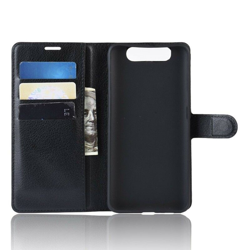 Flip Case Samsung Galaxy A90 / A80 Faux Leather Retro