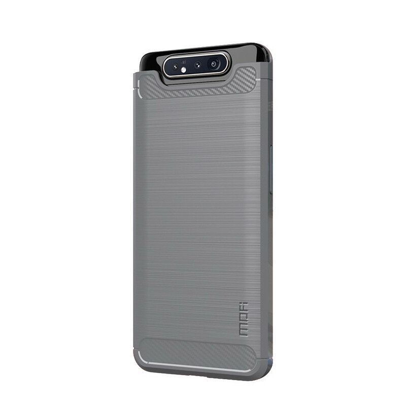 Kuori Samsung Galaxy A90 / A80 Harjattu Hiilikuitu Mofi