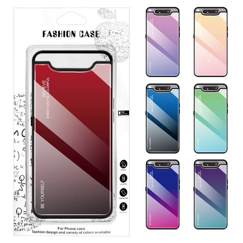 Kuori Samsung Galaxy A90 / A80 Tempered Glass Ole Oma Itsesi