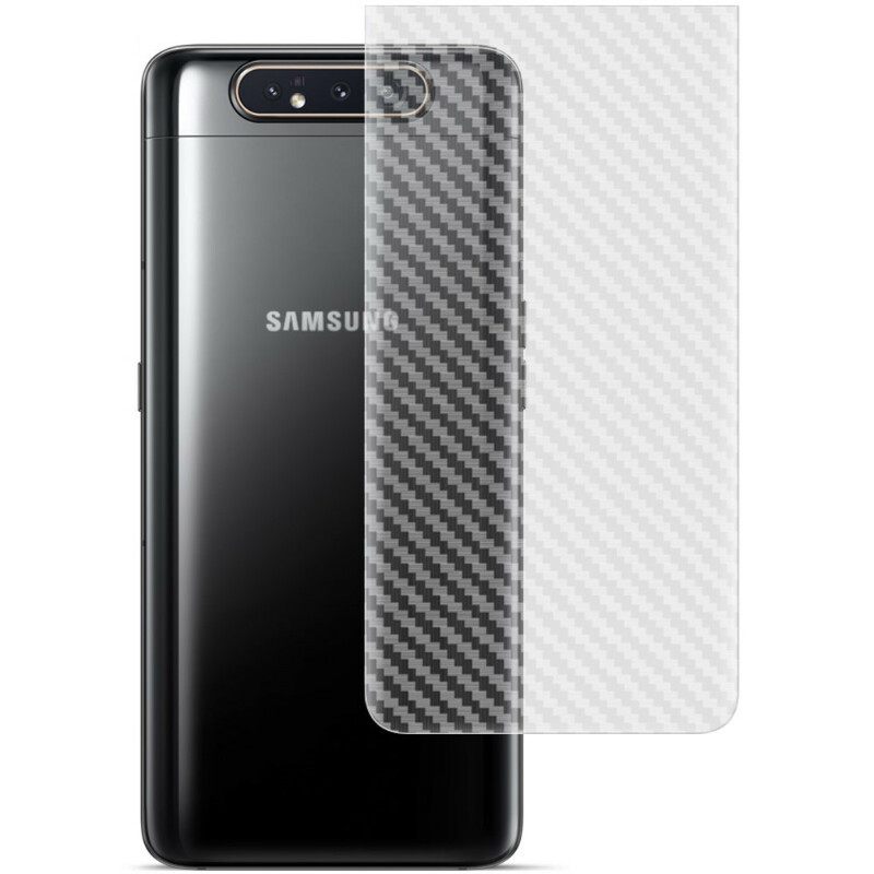 Selkäsuojakalvo Samsung Galaxy A90 / A80 Carbon Style Imak Puhelimelle