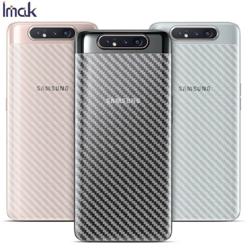 Selkäsuojakalvo Samsung Galaxy A90 / A80 Carbon Style Imak Puhelimelle