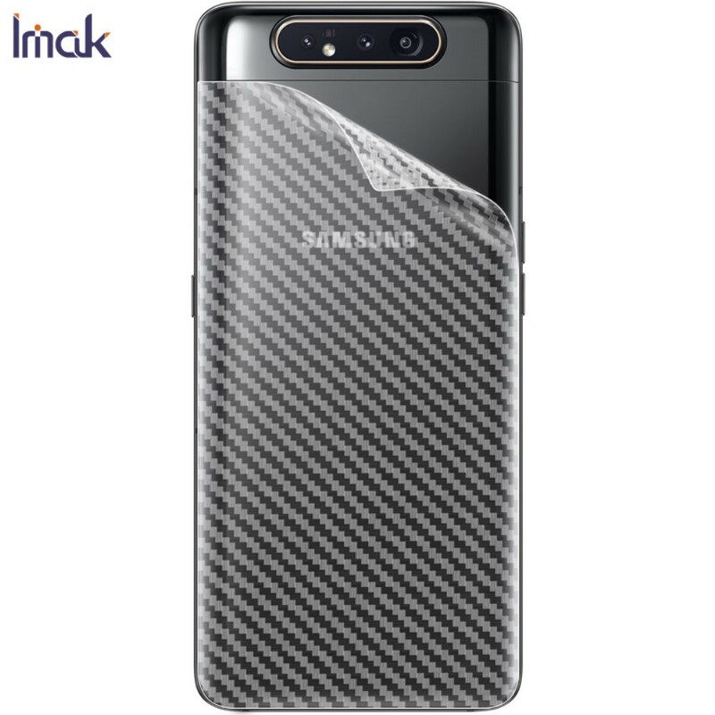 Selkäsuojakalvo Samsung Galaxy A90 / A80 Carbon Style Imak Puhelimelle