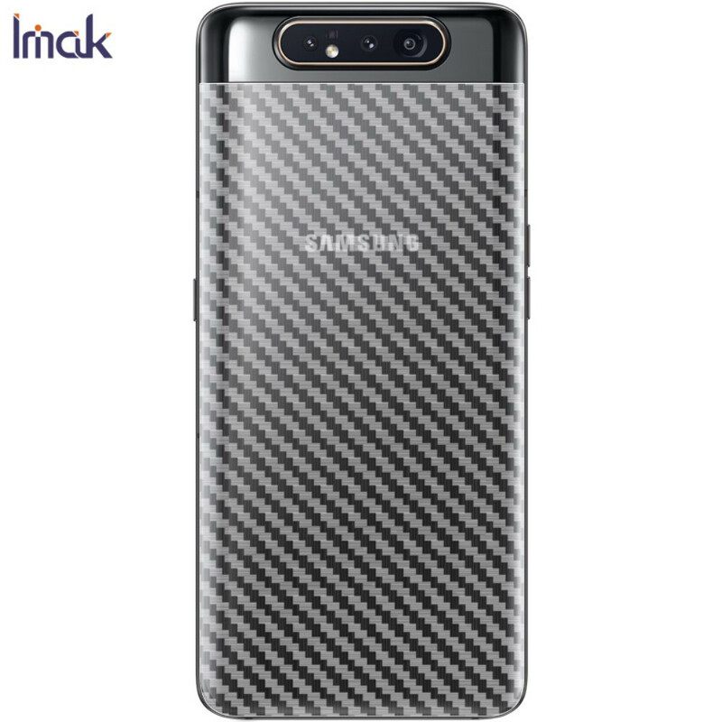 Selkäsuojakalvo Samsung Galaxy A90 / A80 Carbon Style Imak Puhelimelle