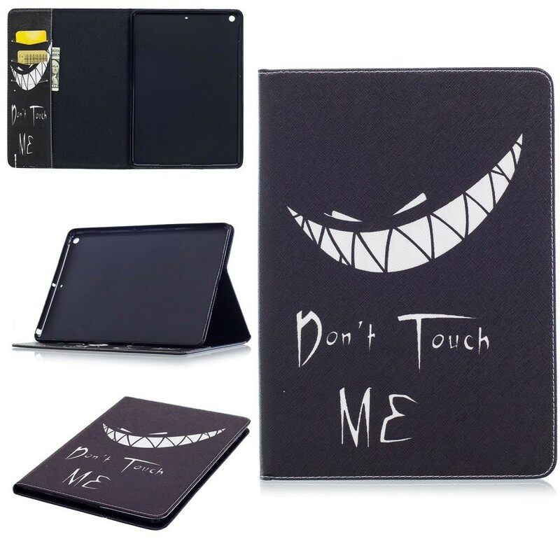 Nahkakotelo iPad 9.7" Älä Koske Minuun