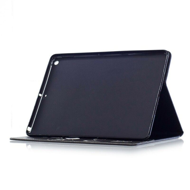 Nahkakotelo iPad 9.7" Älä Koske Minuun