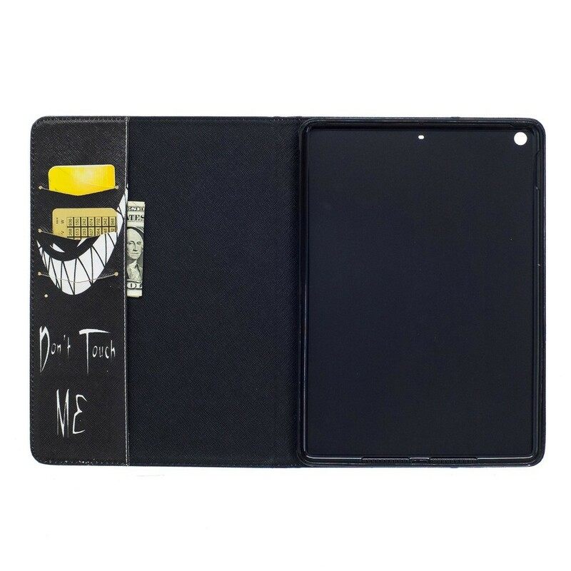 Nahkakotelo iPad 9.7" Älä Koske Minuun