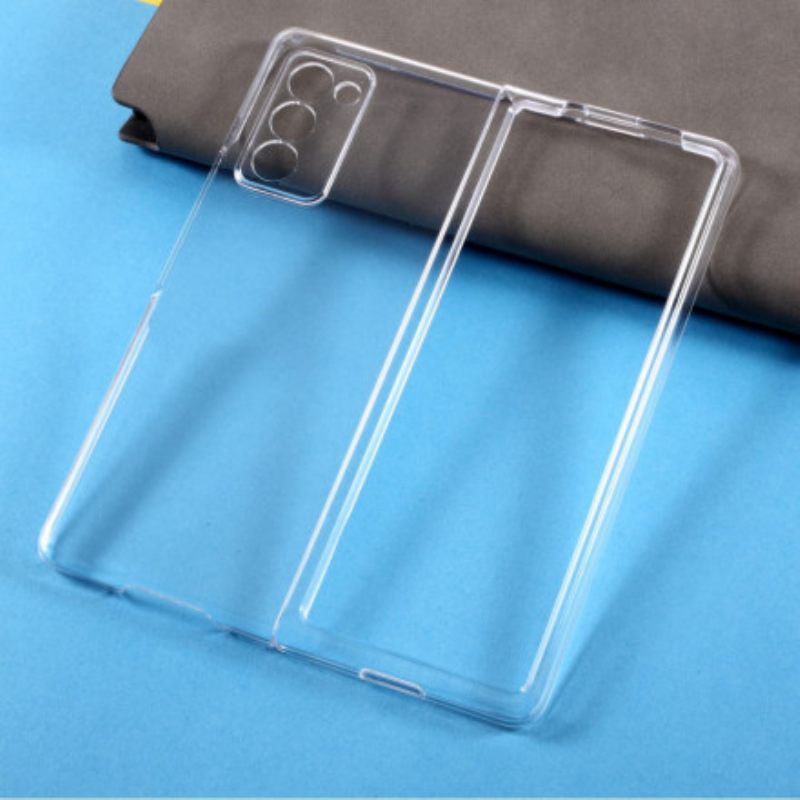 Case Samsung Galaxy Z Fold 2 Läpinäkyvät Vahvistetut Kulmat