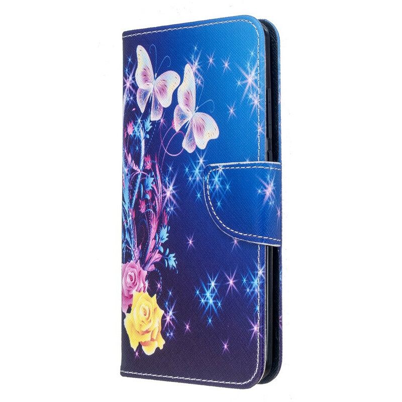 Flip Case Xiaomi Redmi 8 Uskomattomat Perhoset