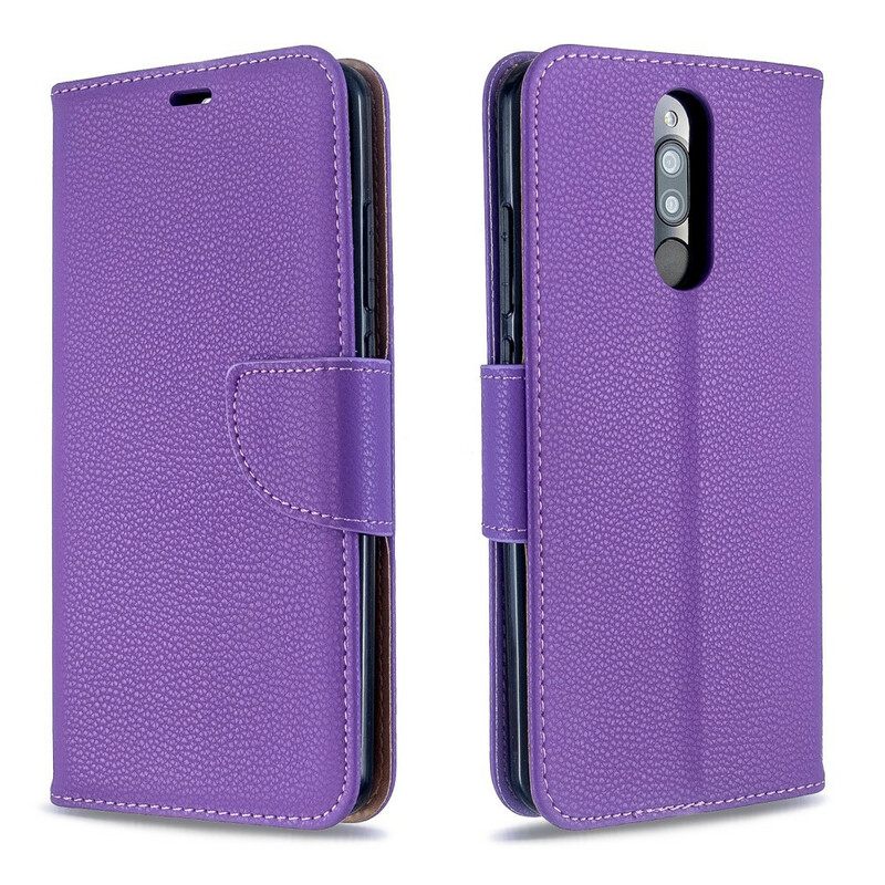 Kotelot Xiaomi Redmi 8 Suojaketju Kuori Värikäs Litchi Leather Effect Strappy