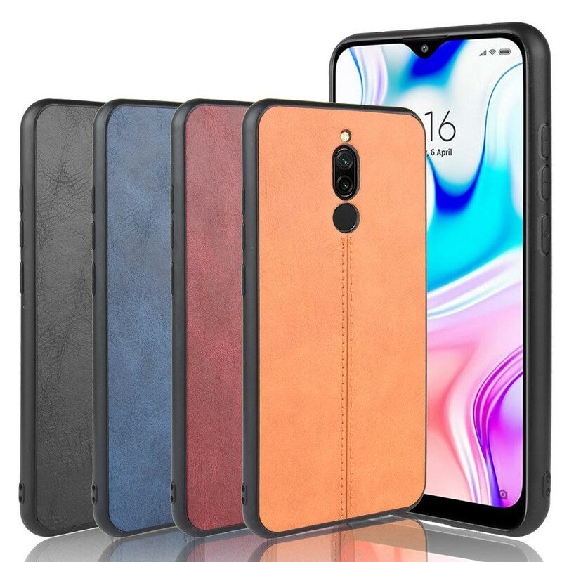 Kuori Xiaomi Redmi 8 Couture Nahkaefekti