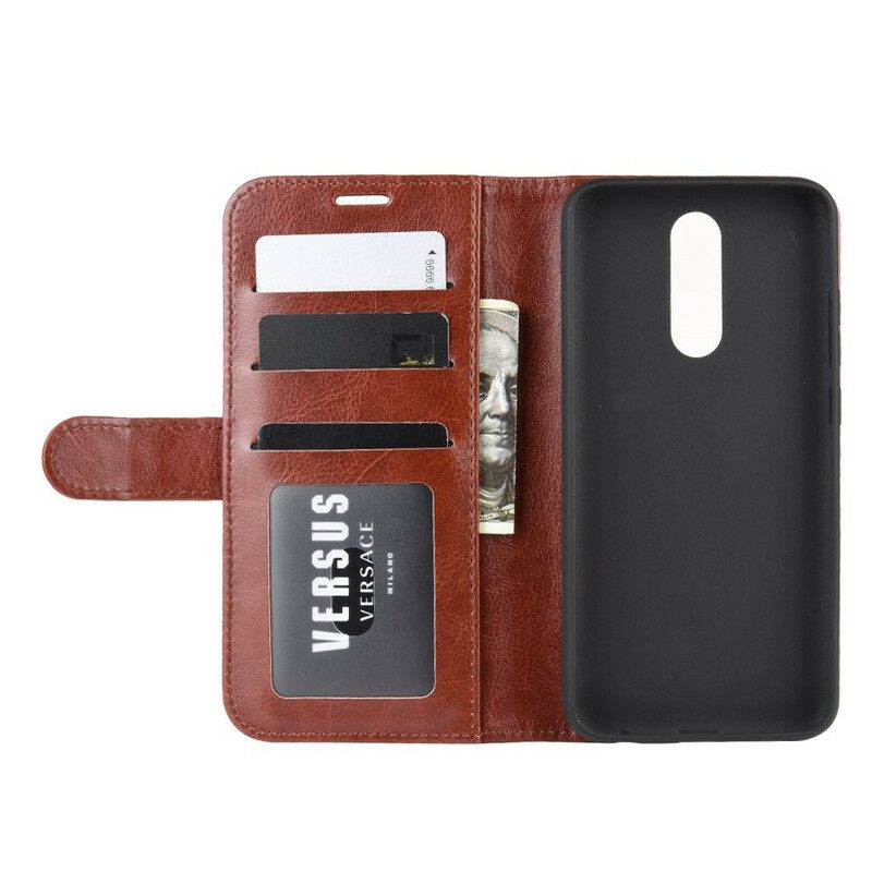 Nahkakotelo Xiaomi Redmi 8 Perinteinen Keinonahka