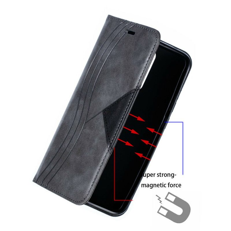 Puhelinkuoret Xiaomi Redmi 8 Kotelot Flip Wave Nahkatyyli