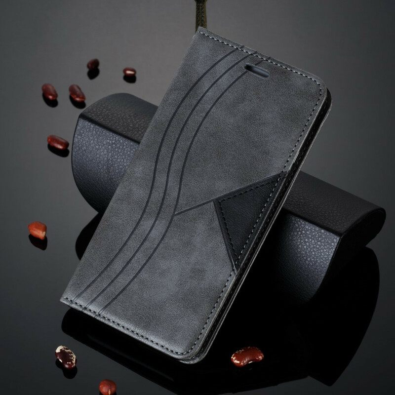 Puhelinkuoret Xiaomi Redmi 8 Kotelot Flip Wave Nahkatyyli