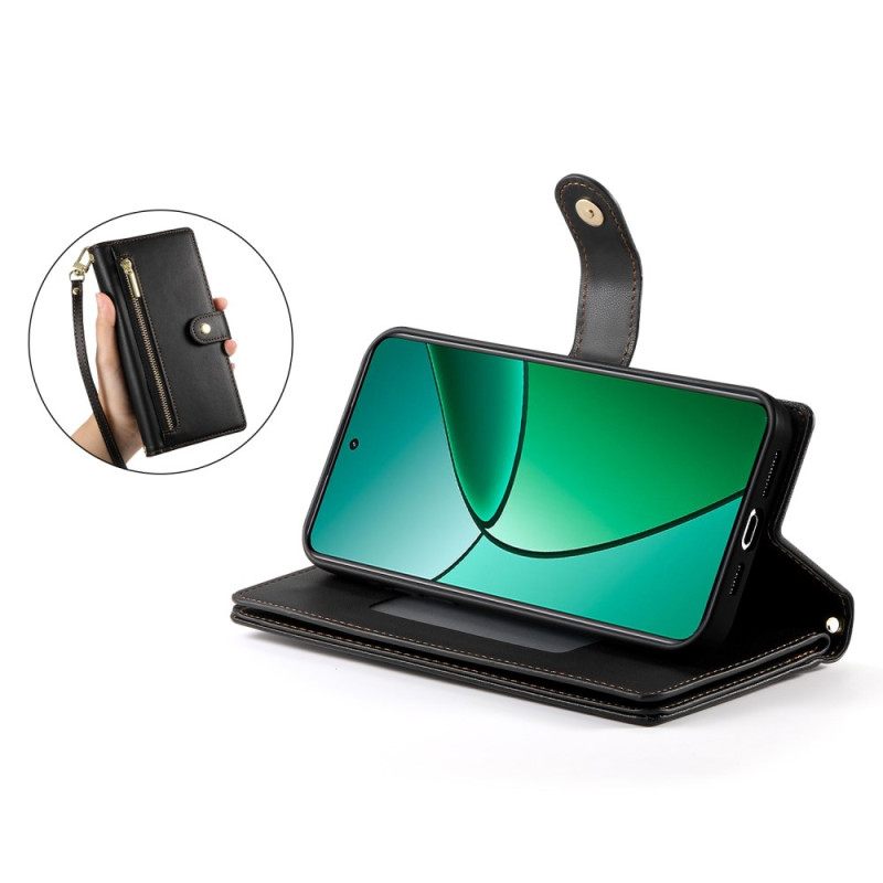 Kotelot Realme 14 Pro 5g Lompakkomalli Hihnalla Ja Olkahihnalla