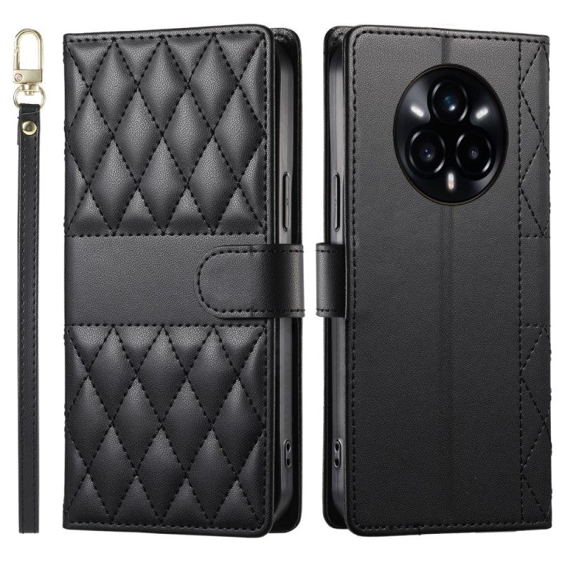 Kotelot Realme 14 Pro 5g Tikattu Malli Hihnalla Ja Olkahihnalla