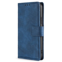 Nahkakotelo Realme 14 Pro 5g Krokotiilityylinen