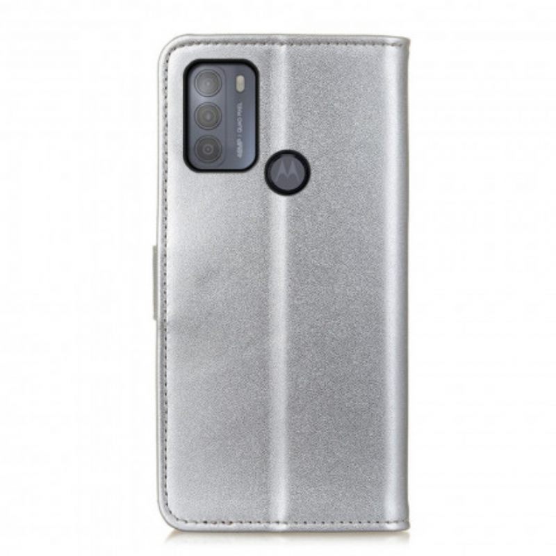Flip Case Moto G50 Simple Faux Leather