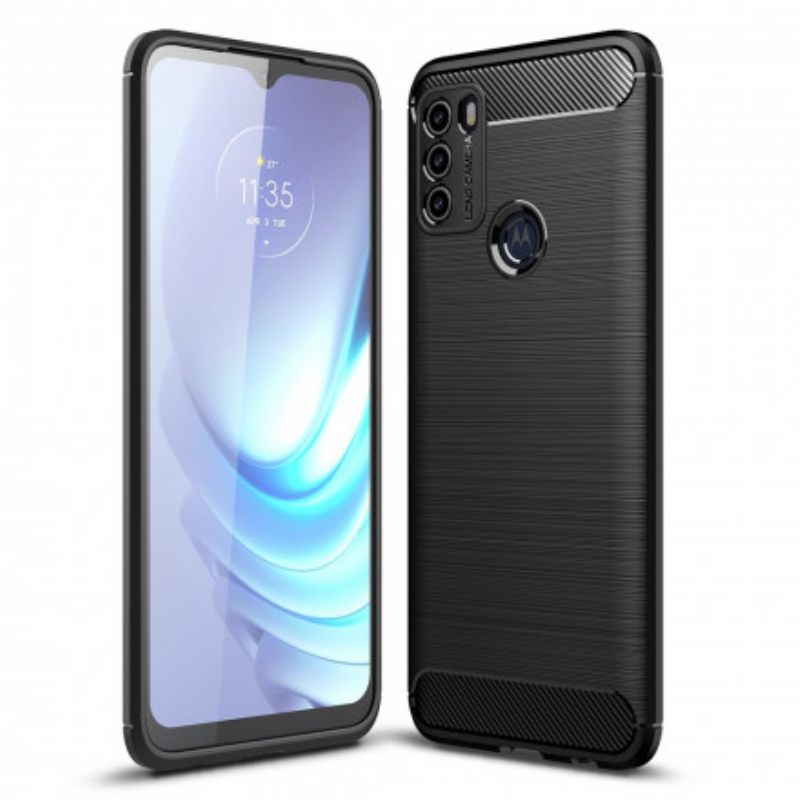 Kuori Moto G50 Harjattu Hiilikuitu