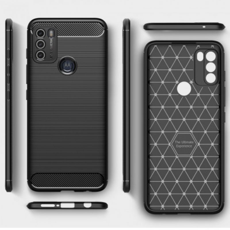 Kuori Moto G50 Harjattu Hiilikuitu