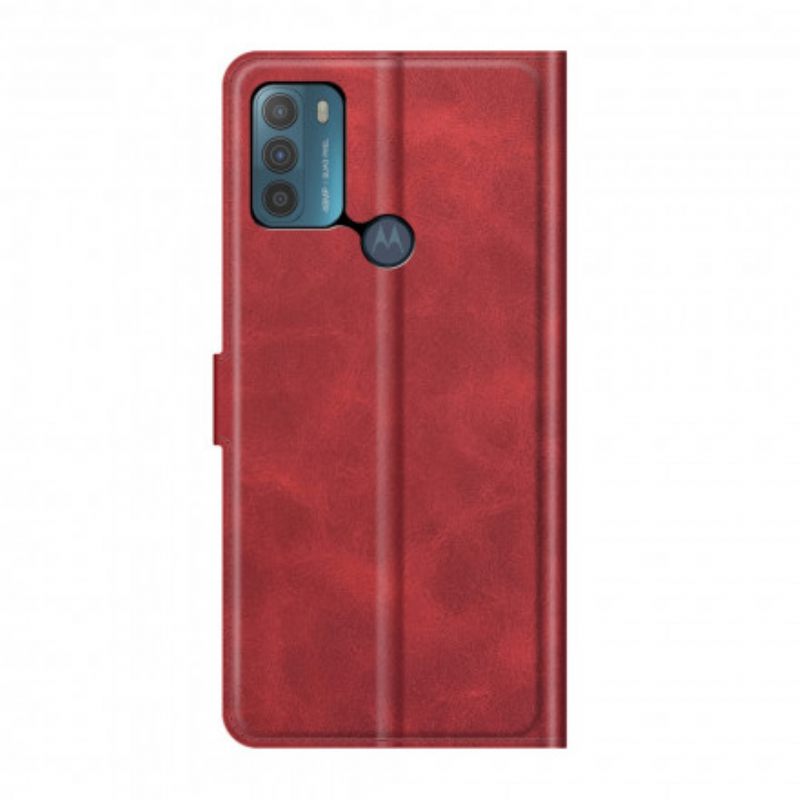Nahkakotelo Moto G50 Style Nahkasuunnittelu