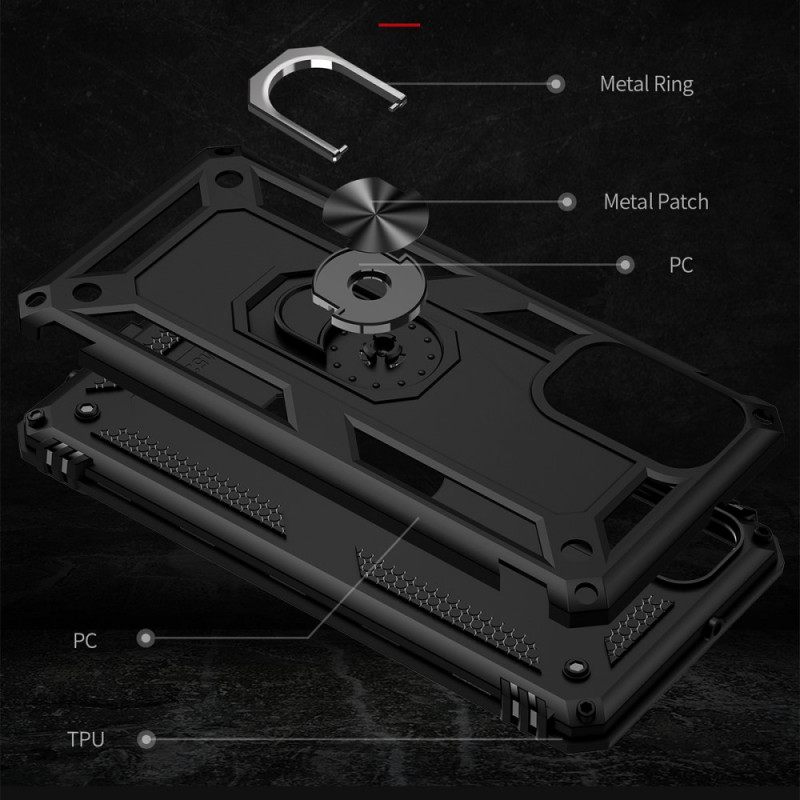 Case Samsung Galaxy M52 5G Säädettävä Metallirengas